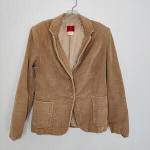 Mister Leonard by Len Wassen Corduroy Blazer Jacket Tan Size Large